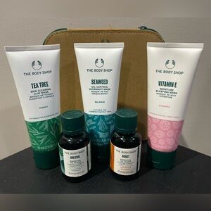 The Body Shop Mask Set and Essential Oil